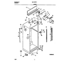 Universal/Multiflex (Frigidaire) MRT18TRFW0 cabinet diagram