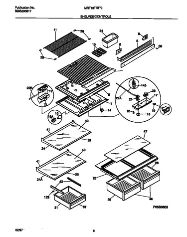 Shelves/controls