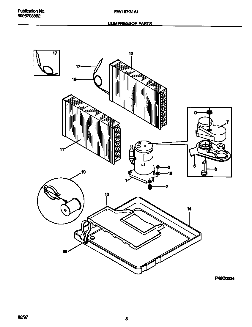 Compressor parts