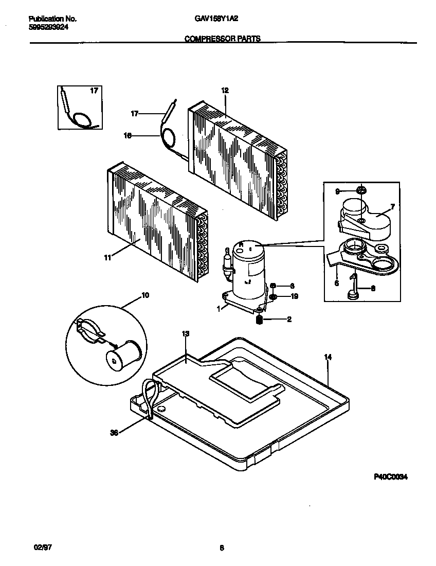 Compressor parts
