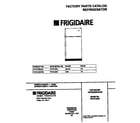 Frigidaire FRT21QRCW4 cover diagram