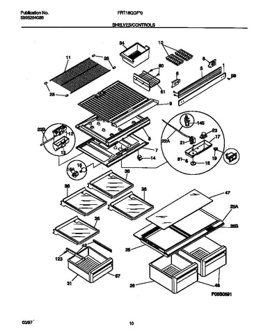 Shelves/controls