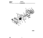 White-Westinghouse WAC056F7A2 air handling parts diagram