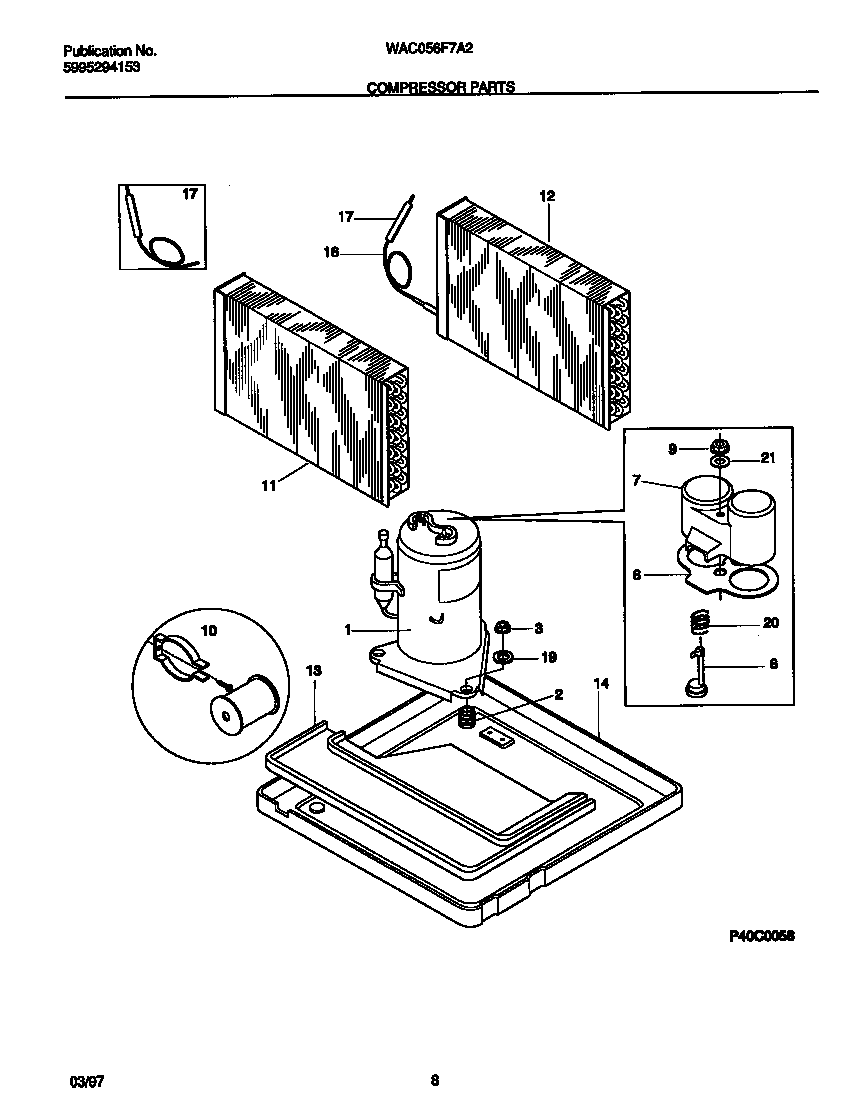 Compressor parts