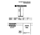 Frigidaire FRS22ZRFD1 cover diagram