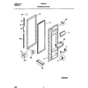 Frigidaire FRS22ZRFD1 refrigerator door diagram