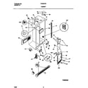 Frigidaire FRS22ZRFD1 cabinet diagram