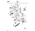 Frigidaire FRS22ZRFW1 cabinet diagram