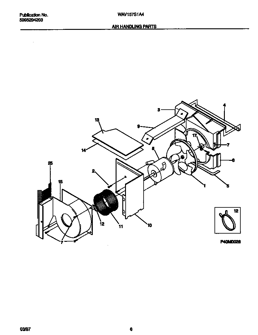 Air handling parts