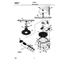 Frigidaire FDB939GFS2 motor & pump diagram