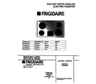 Frigidaire FEC6X6XACC cover diagram
