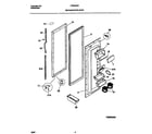 Frigidaire FRS22ZGEB2 refrigerator door diagram
