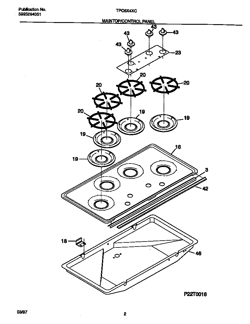 MAINTOP/CONTROL PANEL