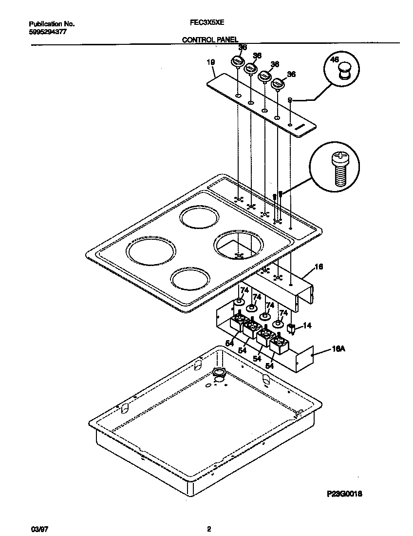 Control panel