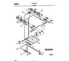 Universal/Multiflex (Frigidaire) MGF345CESD burner diagram