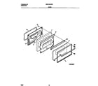 Universal/Multiflex (Frigidaire) MGF345CESD door diagram