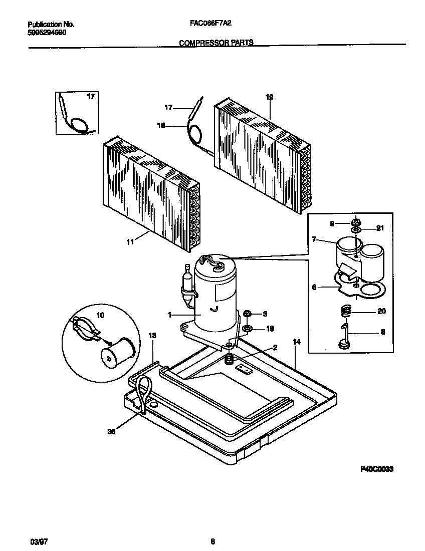 Compressor parts