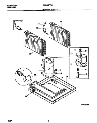 Compressor parts