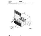 Gibson GAC056Y7A5B cabinet front and wrapper diagram