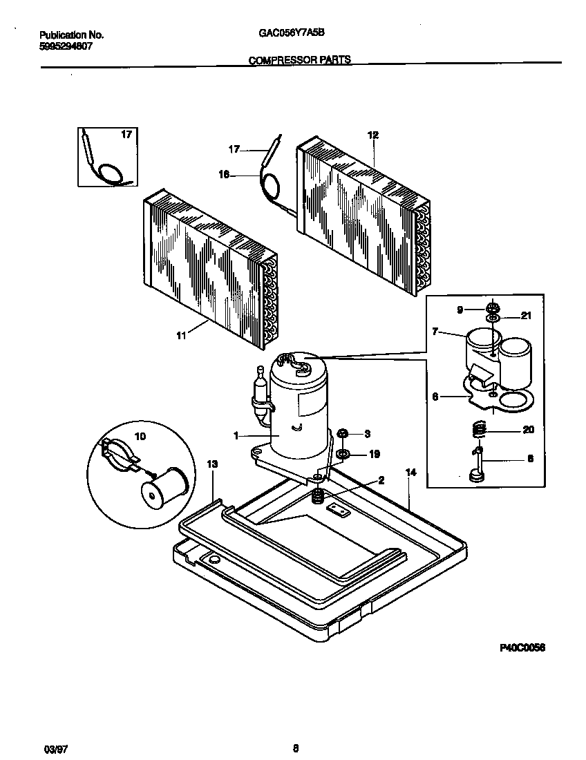 Compressor parts