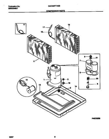 Compressor parts
