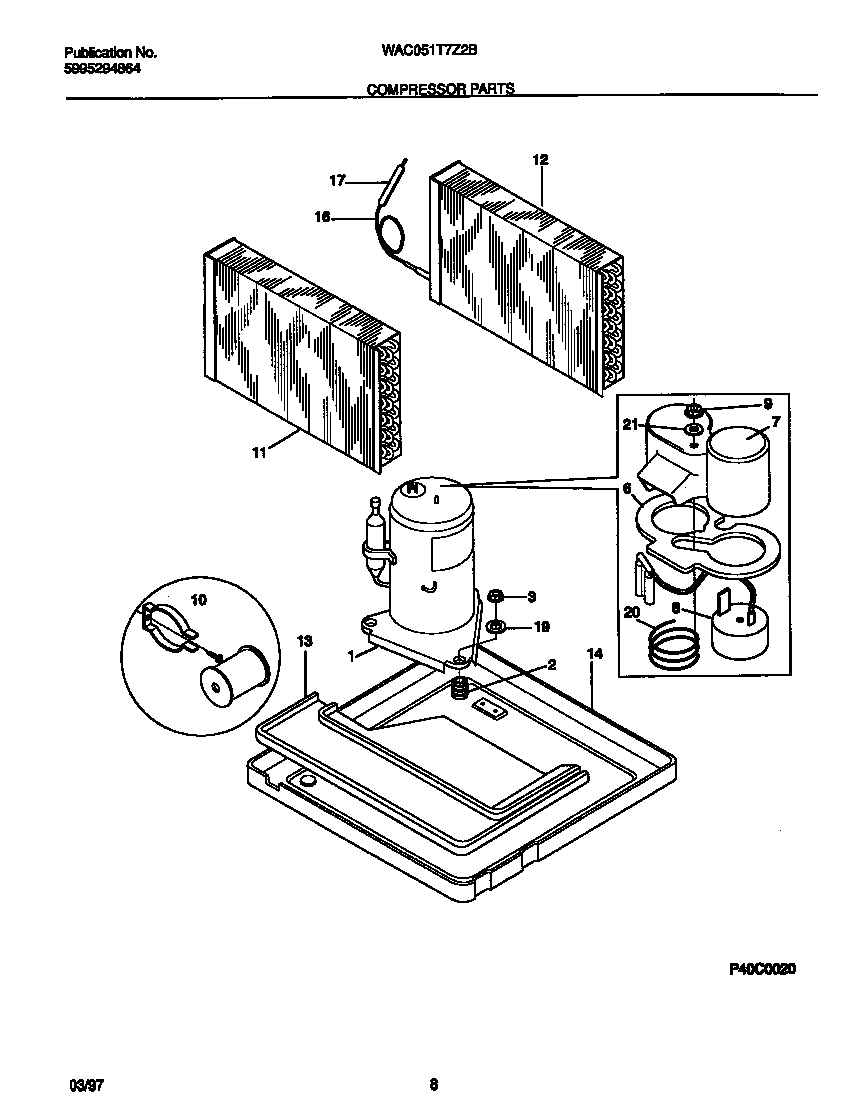Compressor parts
