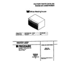 White-Westinghouse WAC052T7A2B cover diagram