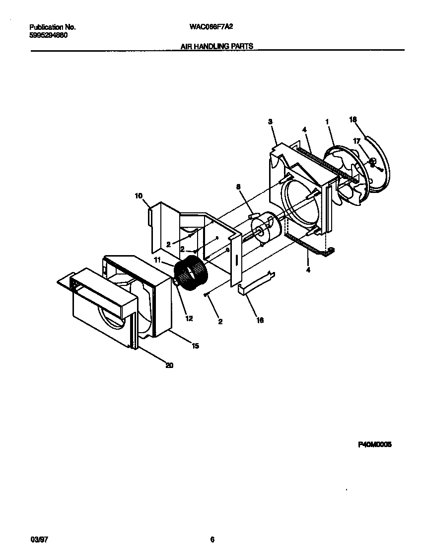 Air handling parts