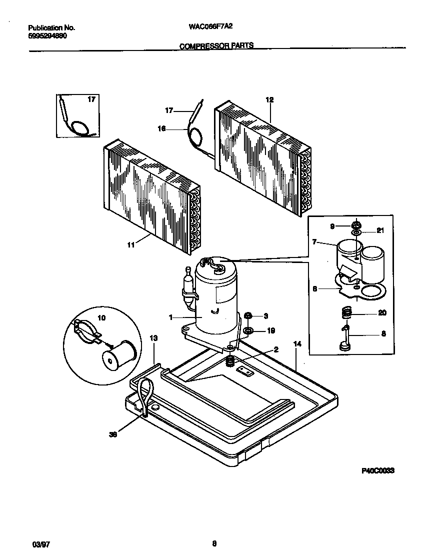 Compressor parts