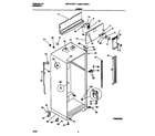 Universal/Multiflex (Frigidaire) MRT21NRED1 cabinet diagram