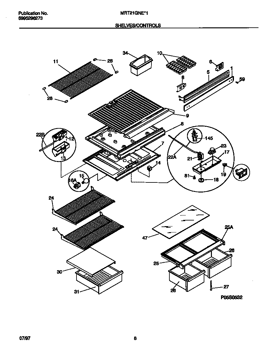 SHELVES/CONTROLS