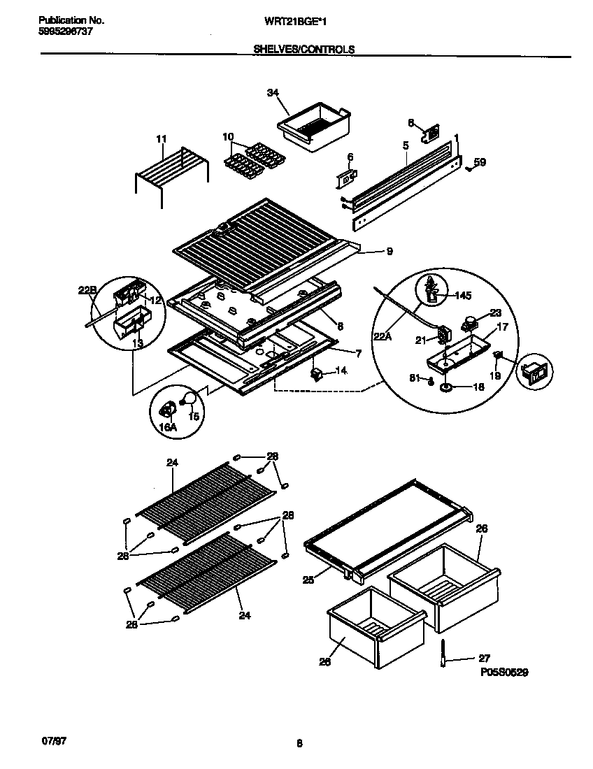 SHELVES/CONTROLS