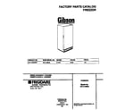 Gibson GFU14M3AW7 cover diagram