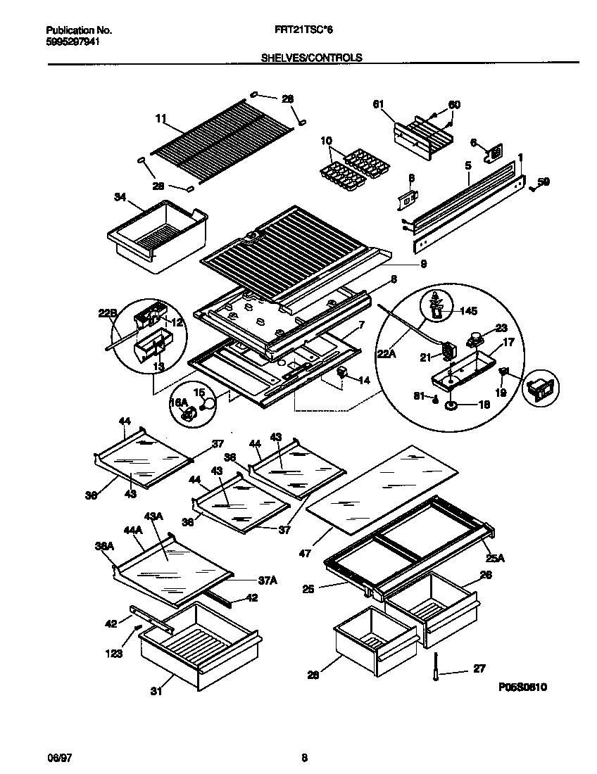 Shelves/controls