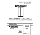 Frigidaire FRS22PRCW3 cover diagram