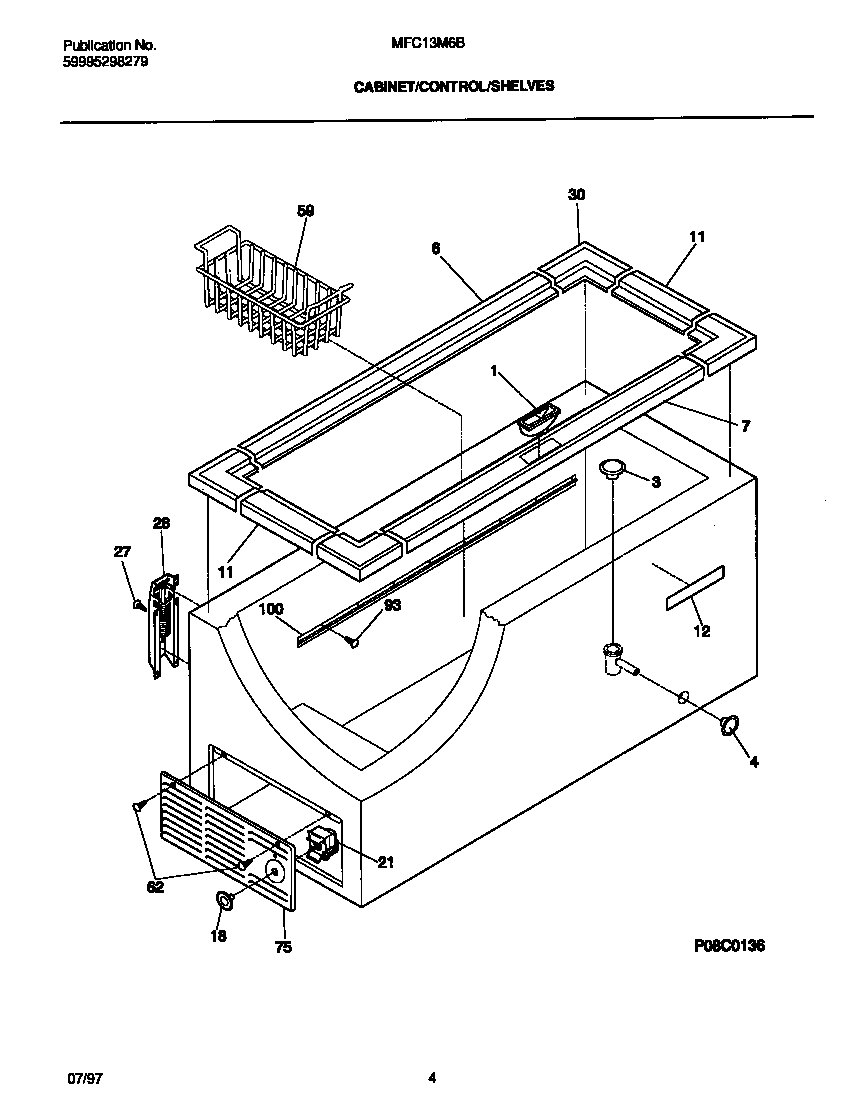 CABINET/CONTROL/SHELVES