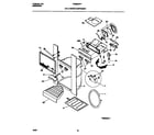 Frigidaire FRS26WPFD0 ice & water dispenser diagram