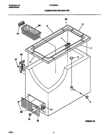 Cabinet/control/shelves