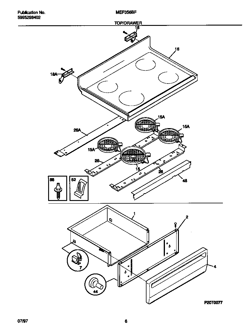 Top/drawer