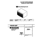 White-Westinghouse WAC066F7A3 cover diagram
