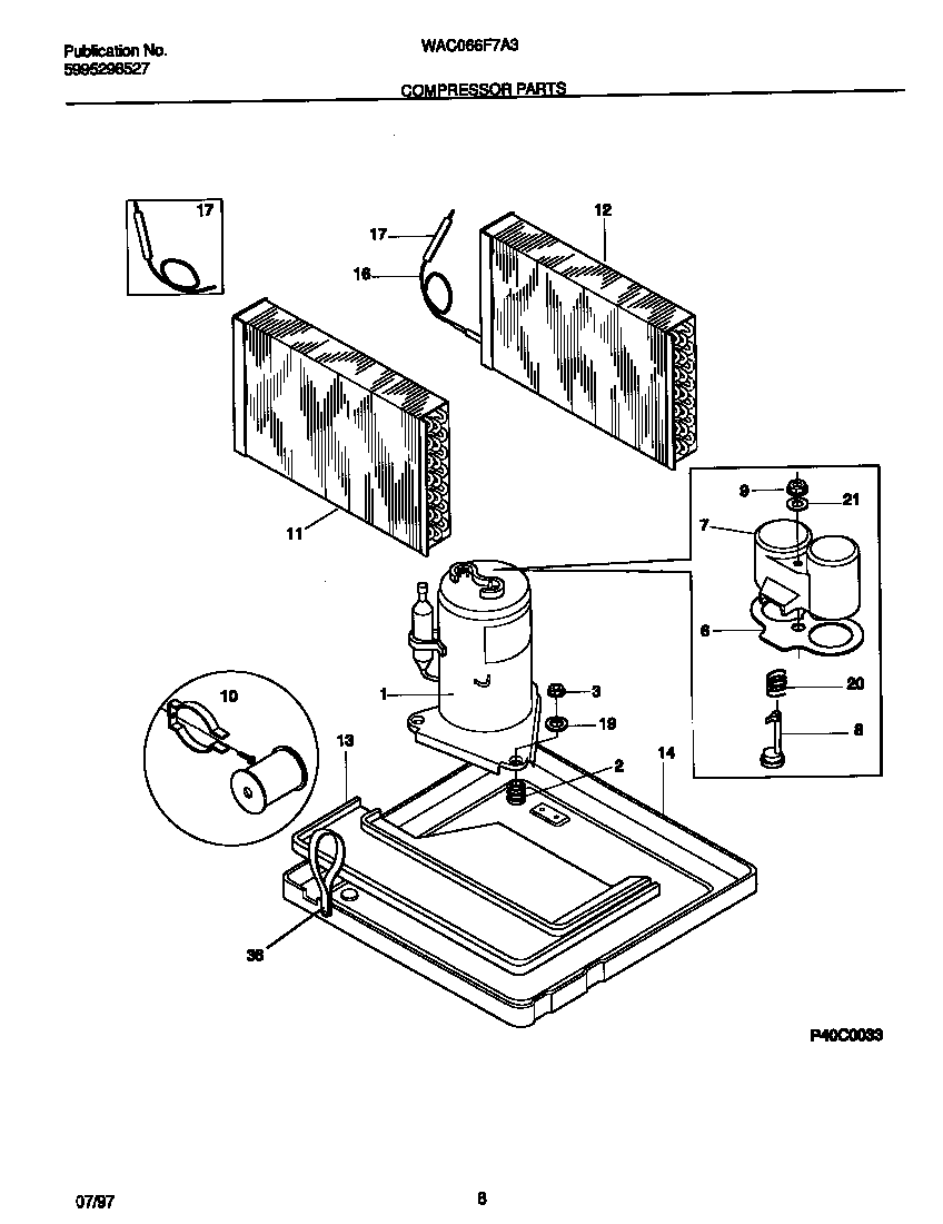 Compressor parts