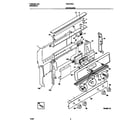 Frigidaire FGF376CETE backguard diagram