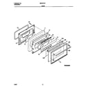 Universal/Multiflex (Frigidaire) MEF357CFSA door diagram