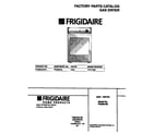 Frigidaire FDG8970EW1 cover diagram