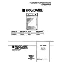 Frigidaire FDG546RET1 cover diagram