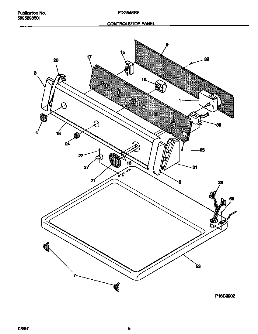 Controls/top panel