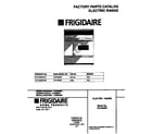 Frigidaire FEF450WFDA cover diagram