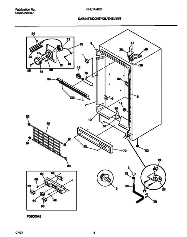 Cabinet/control/shelves