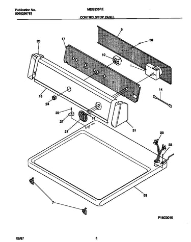 Controls/top panel