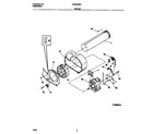 Universal/Multiflex (Frigidaire) MDG336RES1 motor diagram